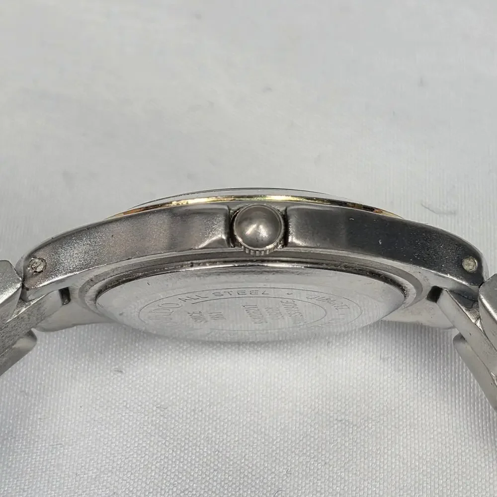 MOVADO MUSEUM CLASSIC WATCH – BLACK DIAL – STAINLESS STEEL BAND – SWISS MADE